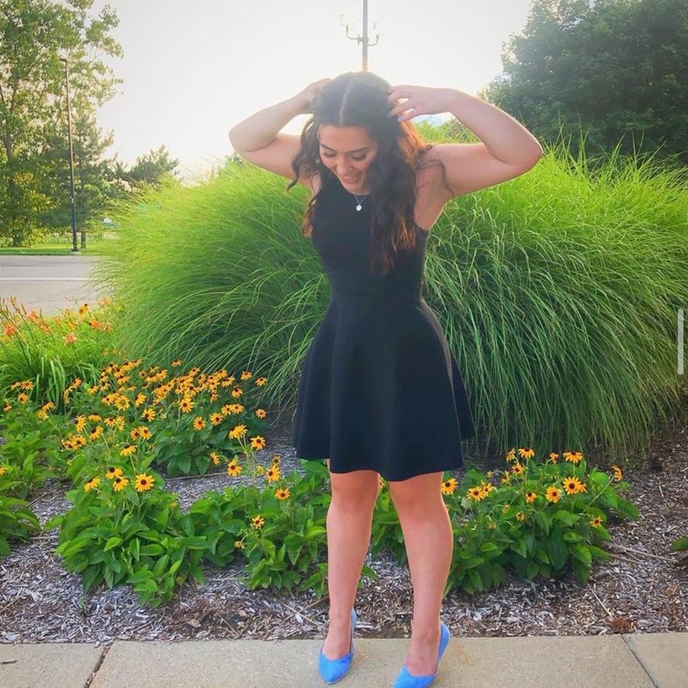 black sundress